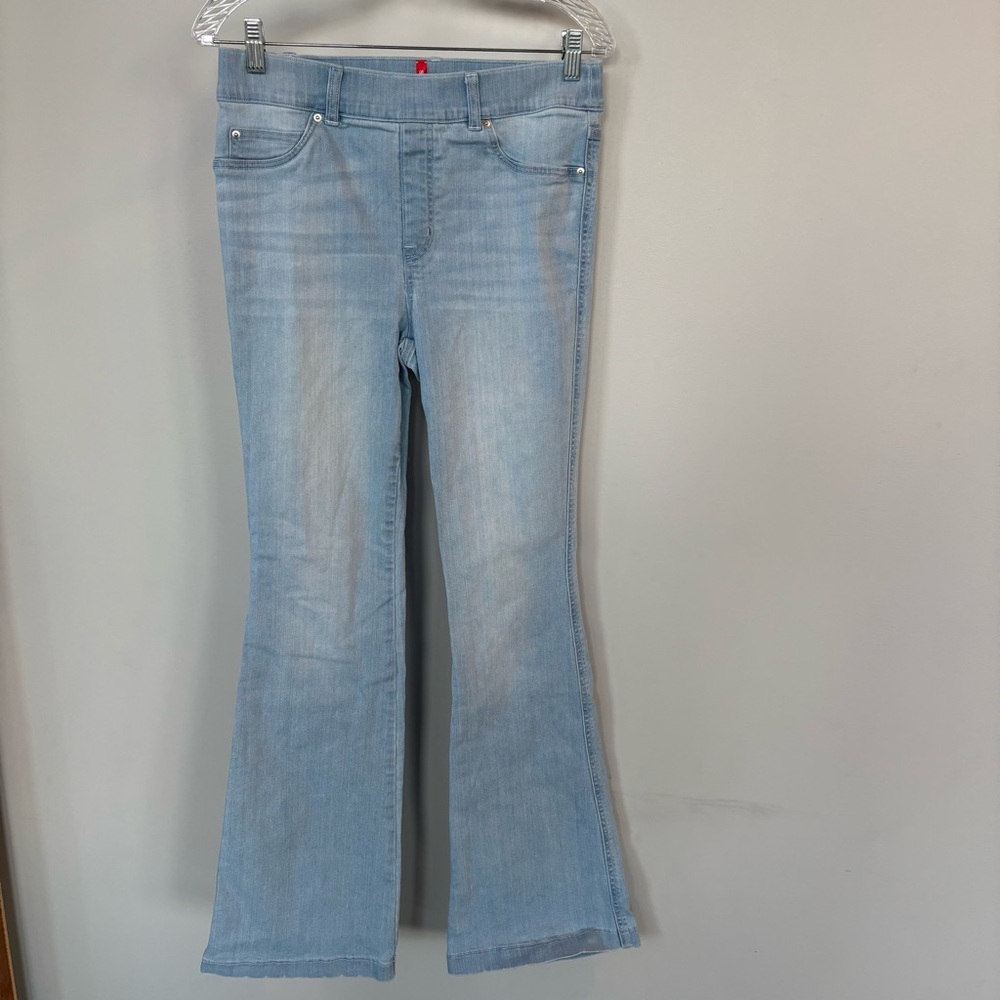 Spanx Light Wash‎ Flare Jeans Size M